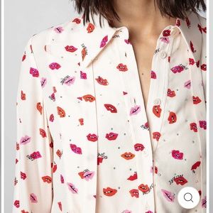 Zadig and Voltaire Tessa Lip shirt